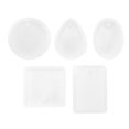 thumbnail image 2 of Molde De Silicona Para Joyería, Molde De Silicona Perforado De 5 Piezas Para Accesorios Colgantes De Bricolaje, 2 of 8