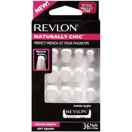 Revlon Artificial Nails Naturally Chic 36 Pk Revlon Artificial Nails Naturally Chic 36 Pk