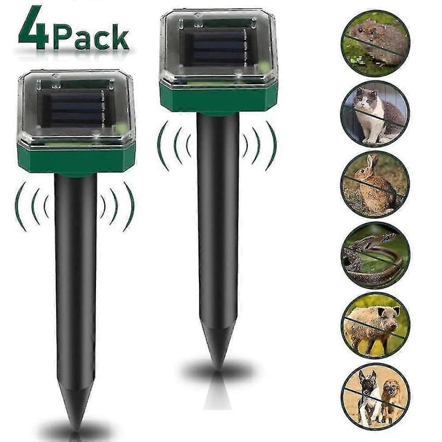 Repelentes solares ultrasónicos de serpientes y ratones, repelentes de roedores y plagas