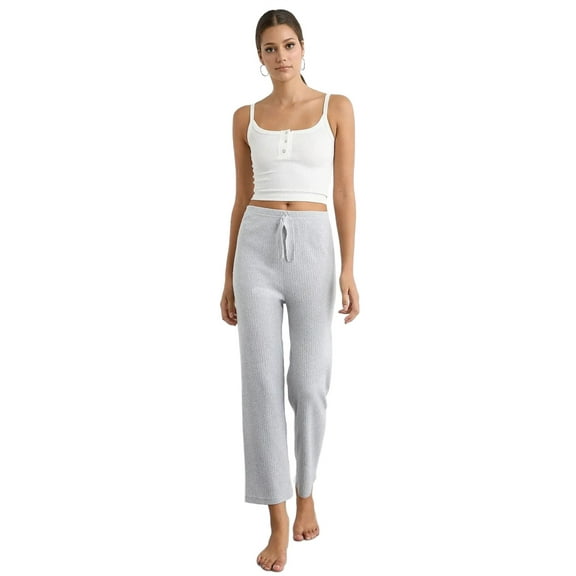 Comfy Elastic Waist Jersey Pants