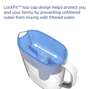 PUR 11 Cup Water Pitcher Filtration System, W 11.4 x H 10.4 x L 4.9, Sage, PPT110MA