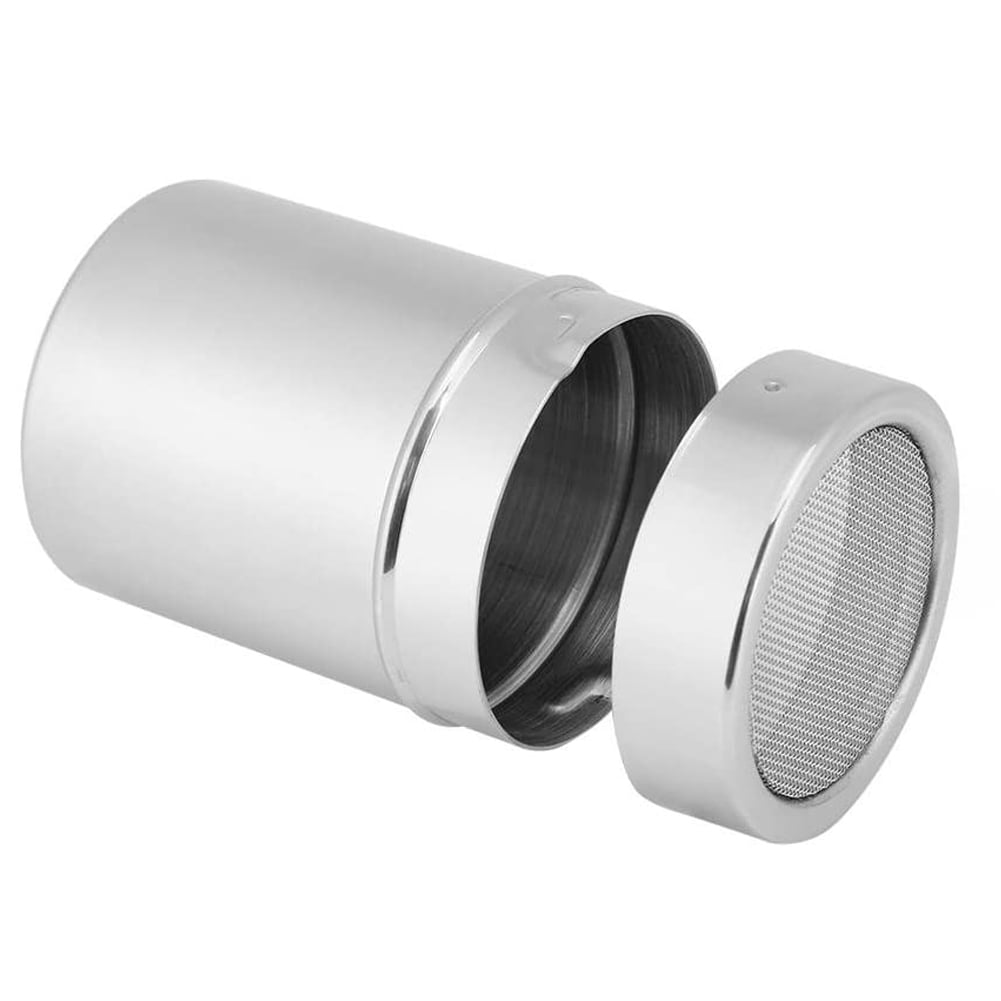 Coffee sprinkler Powder Sugar Shaker Duster, Stainless Steel Shaker
