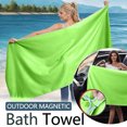 thumbnail image 2 of GJSYRH Beach Towel Oversized Quick-Dry Microfiber Towel with Closure, Super Absorbent & Sand-Resistant for Beach, 2 of 7