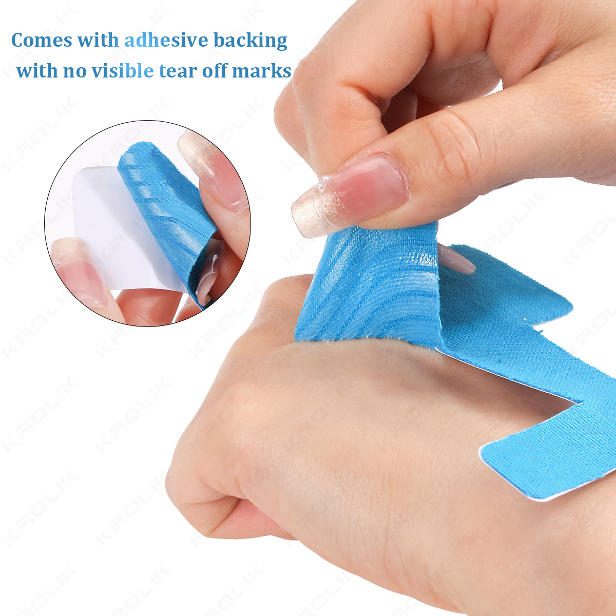 10PCS Bunion Corrector Tape Precut Kinesiology Tape for Big Toe Pain Relief & Support Breathable Latex Free Toe Straightener