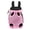 Pink S, variant on Purple S Small Purple Pet Travel Backpack With Ventilation Windows Lightweight And Easy To Carry For Trips To The Park