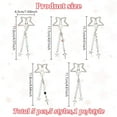 thumbnail image 2 of 5 Pcs 5 Styles Shooting Star Hair Clips Alloy Snap Hair Clips Hair Accessories Silver Hair Clips Metal No Slip Hair Barrettes for Girls Women Hair Making Salon Supplies, 2 of 7