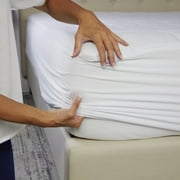 AllerEase Total Allergy Defense Mattress Pad, King - Fitted, Antimicrobial, Waterproof