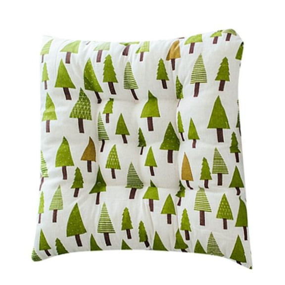 dfutuy Patio Square Chair Cushions 15.7"x15.7" with Ties, Outdoor/Indoor Universal Corner Seat Cushion, for Room Garden Balcony Office Decor
