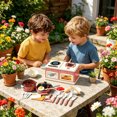 thumbnail image 6 of Rirozkan Play Kitchen Set, Pretend Play Cooking Toys with Stove and Accessories, Cutting Fruits Simulation Game for Interactive Fun, for Family Gathering or Holiday Activity, 6 of 7