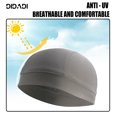 thumbnail image 4 of DIDADI Sport Beanie Skull Cap, Summer Quick Dry Skull Hats, Lightweight Helmet Liner,  Sweat Wicking Dome Hat Head Wrap, Sleep Caps (Blue), 4 of 6