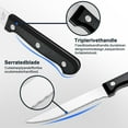 thumbnail image 6 of HUNNYCOOK 48-Piece Silverware Set with Steak Knives for 8, Stainless Steel Flatware Cutlery Set For Home Kitchen Restaurant Hotel, Kitchen Utensils Set, Mirror Polished, Dishwasher Safe, 6 of 8