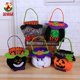 thumbnail image 2 of Bolso de mano de calabaza de bruja para decoraciones de Halloween, bolsa de dulces de Festival para niños, bolsa de utilería de fiesta, 2 of 3