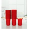 thumbnail image 5 of Matter Compostable Red Disposable Cups, 18 oz, 50 Count, 5 of 12
