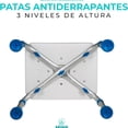 thumbnail image 3 of Banco para Baño Ajustable 3 Niveles de Altura | Silla para Baño Antideslizante para Adulto Mayor | Seguridad y Confort para Ducha | Silla con Drenaje y Estabilidad, 3 of 10