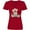 Red, variant on Inktastic CNA an Angel in Scrubs Teddy Bear Women's V-Neck T-Shirt
