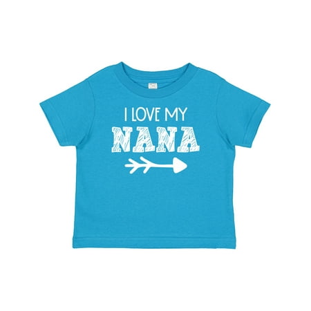 

Inktastic I Love My Nana with Arrow Gift Baby Boy or Baby Girl T-Shirt