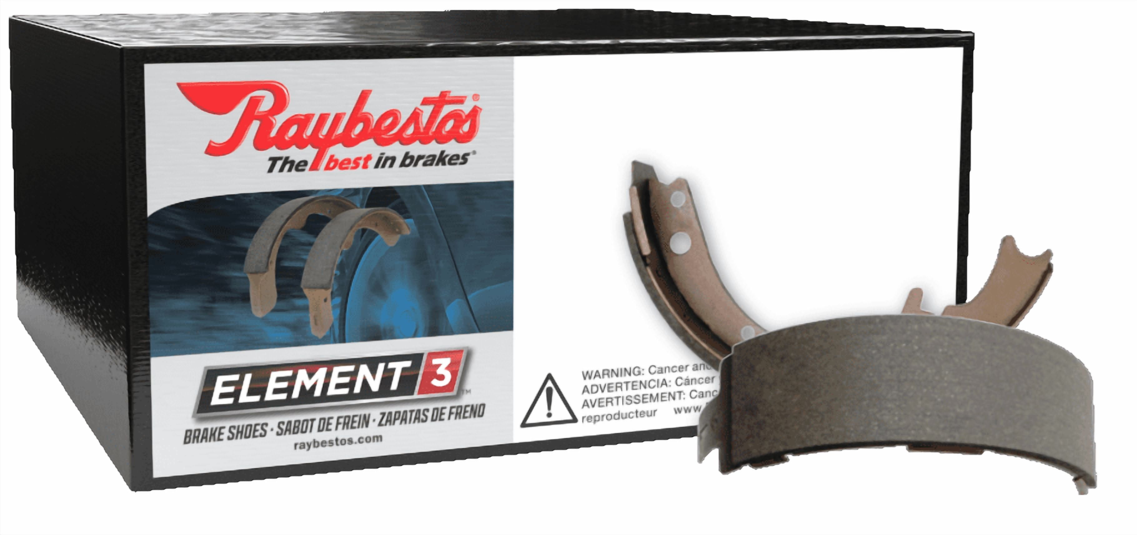Raybestos 919PG Professional Grade Drum Brake Shoe Set Fits select: 2008-2017 JEEP PATRIOT, 2007-2012 NISSAN SENTRA