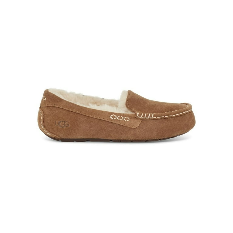靴 UGG WOMENS ANSLEY W/1106878 UGG Women's Ansley Water-Resistant Suede Slipper with