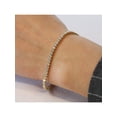 thumbnail image 6 of Rachel Koen Prong Set Diamond Tennis Bracelet 14K Yellow Gold 3.40Cttw 7 Inches, 6 of 7