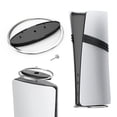 thumbnail image 1 of JYS Support Vertical Universel pour PS5 Pro/PS5 Slim - Base Circulaire en Métal Robuste pour Tous les Modèles PlayStation 5 (Disque/numérique), Support Vertical Stable pour Console, 1 of 9