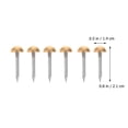 thumbnail image 2 of IFANLANDOR 20 Pcs Tacks for Wood Copper Golden Burr Free for Work Use, 2 of 8