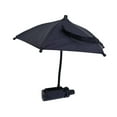 thumbnail image 2 of Dualoai Mini Phone Umbrella Compact Adjustable Clamp for Video Watching Beach Hiking, 2 of 9