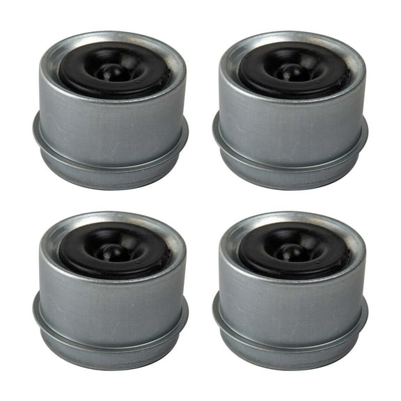 The Trailer Parts Outlet - 3.5k Trailer Axle Hub/Dust/Grease Cap - 3500 lb capacity - 1.99", Pack (4 pc)