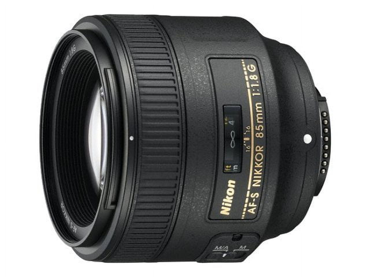Nikon AF-S NIKKOR 85mm f/1.8G Lens for FX-format DSLR Camera