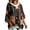 CU21-Black, variant on IYYVV 3/4 Sleeve Halloween Hoodies For Women Drawstring Ghost Pumpkin Batwing Sleeve Wearable Blanket Spooky Season Fall Sweatshirts Brown 2XL
