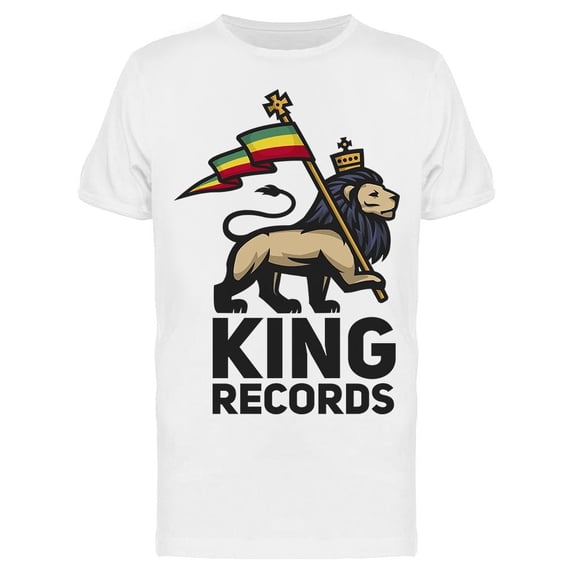 King Records T-Shirt Men -Image by Shutterstock, Male Large