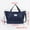Navy, variant on Weekender Bags For Women Foldable Shoe Compartment Travel Bag Short Distance Travel Storage Bag Hangable Luggage Bag Business Travel Bags For Toiletries Travel Bag