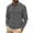 Gray, variant on Mens Corduroy Button Down Shirt Jackets with Pockets- Long Sleeve Collared Casual Vintage Fall Relaxed Fit Shackets Navy Size S