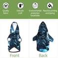 thumbnail image 6 of KLL Celestial Ram Night Sky for Basic Dog Hoodie - Pet Hoodie Sweater with Leash Hole - Cute Dog Sweatshirt - Pet Clothes Hooded Sweatshirt for Dog & Cat -X-Large, 6 of 8