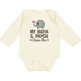 thumbnail image 3 of Inktastic My Yia Yia and Papou Love Me Boys or Girls Long Sleeve Baby Bodysuit, 3 of 5