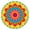 Colorful Tie Dye-1, variant on Rainbow Tie Dye Mandala Pattern Round Fitted Tablecloth with Elastic Edge,Dining Table Cover Waterproof,Outdoor Round Tablecloth for Camping,Dining,Indoor and Outdoor