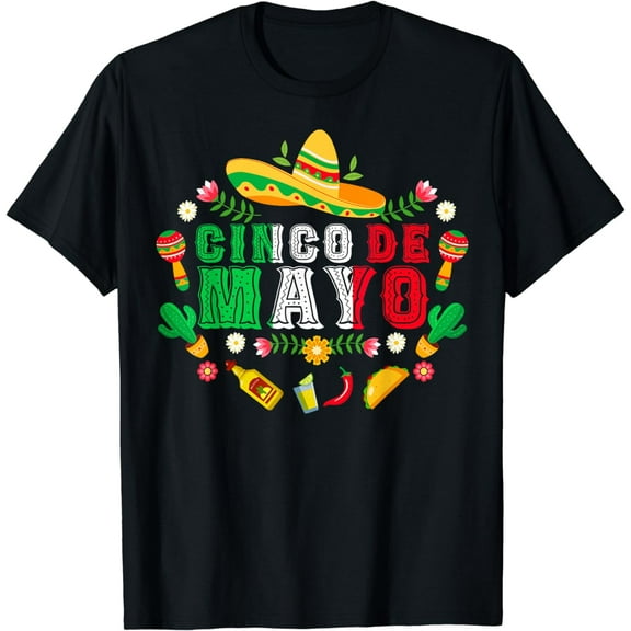 Mexican Fiesta 5 De Mayo Men Women Kid Toddler T-Shirt