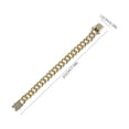 thumbnail image 3 of Alloy Dog Chain Decorative Dog Stylish Pet Chain, 3 of 5