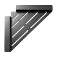 thumbnail image 2 of Sink Drying Rack, Triangle Kitchen Dish Drying Rack for Corner, Sink Caddy with Sponge Holder Drain Tray for Kitchen Cleaning, 2 of 6