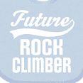 thumbnail image 4 of Inktastic Future Rock Climber Childs Climbing Boys or Girls Baby Bib, 4 of 4