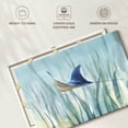 thumbnail image 6 of Elephant Stock Undersea Ray Wall Art - Horizontal Canvas Wall Art - Living Room Wall Decor - Watercolor Animal Canvas - Blue And Beigedecor By Danhui Nai - 12" x 8", 6 of 8