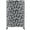 C, variant on 76" H×48" W Metal Privacy Screen for Outdoor & Indoor Use, Free Standing Privacy Screen for Patio Garden Pool, Metal Material, Weather Resistant, Easy Assembly