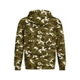 thumbnail image 7 of FENGYOU Mens Fleece Lined Pullover Hoodie Long Sleeve Hooded Sweatshirt Relaxed Fit Camo Print Casual Streetwear Top Army Green L, 7 of 7