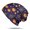 Magical Pumpkin Castle Halloween Pattern, variant on Magical Pumpkin Castle Halloween Pattern Slouchy Beanie Hat, Casual Daily Hat with Stretchy Fabric & Soft Texture, Lightweight Flexible Gifts for Unisex Men Women