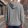 thumbnail image 6 of NominalSnug Zip up Hoodies for Mens Long Sleeve Jackets Casual Hooded Sweatshirts Warm Coat with Pockets, 6 of 8