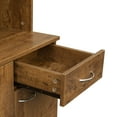 thumbnail image 2 of Pouseayar 70.87" Tall Wardrobe& Kitchen Cabinet, with 6-Doors, Brown, 2 of 10