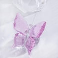 thumbnail image 3 of Estatuilla de mariposa voladora decorativa de cristal con bola de cristal, 3 of 4
