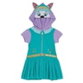thumbnail image 4 of Vestido de cosplay con capucha y leggings de Paw Patrol Everest para niñas, 7-8, 4 of 6