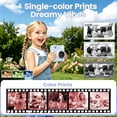 thumbnail image 5 of JoyStone Kids Camera Instant Print, 1080P Instant Digital Camera with 4 Color Print Paper, Birthday Gift for Girls and Boys Aged 3-12, Blue, 5 of 10