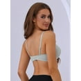 thumbnail image 2 of DARING DIVA Women's Push-Up Minimizers Adjustable Straps Underwired Bra Grey 36 C, 2 of 6