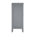 thumbnail image 4 of Linon Durable Fetti Small Accent Cabinet, Wood Gray, 4 of 15
